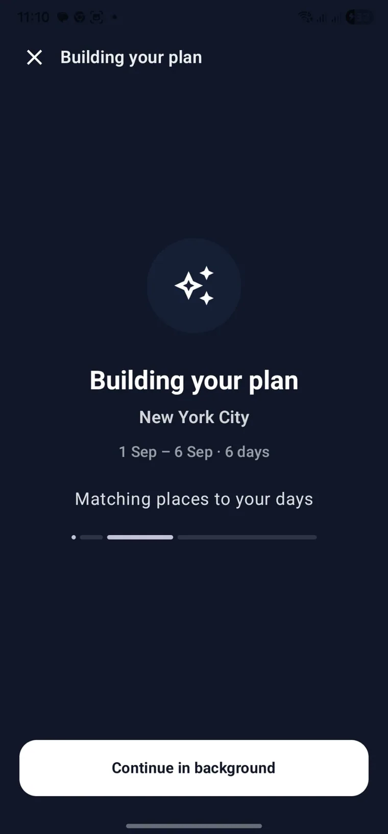 Tripwoa building a personalized New York City plan
