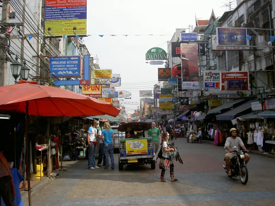 Khao San Road and nearby lanes