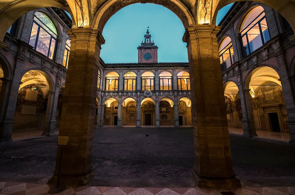 Archiginnasio and Anatomical Theatre