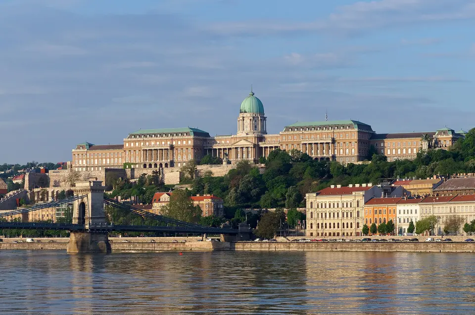 Buda Castle courtyards