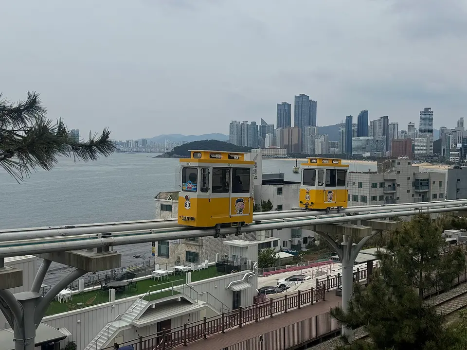 Haeundae Blueline Park: Sky Capsule to Cheongsapo