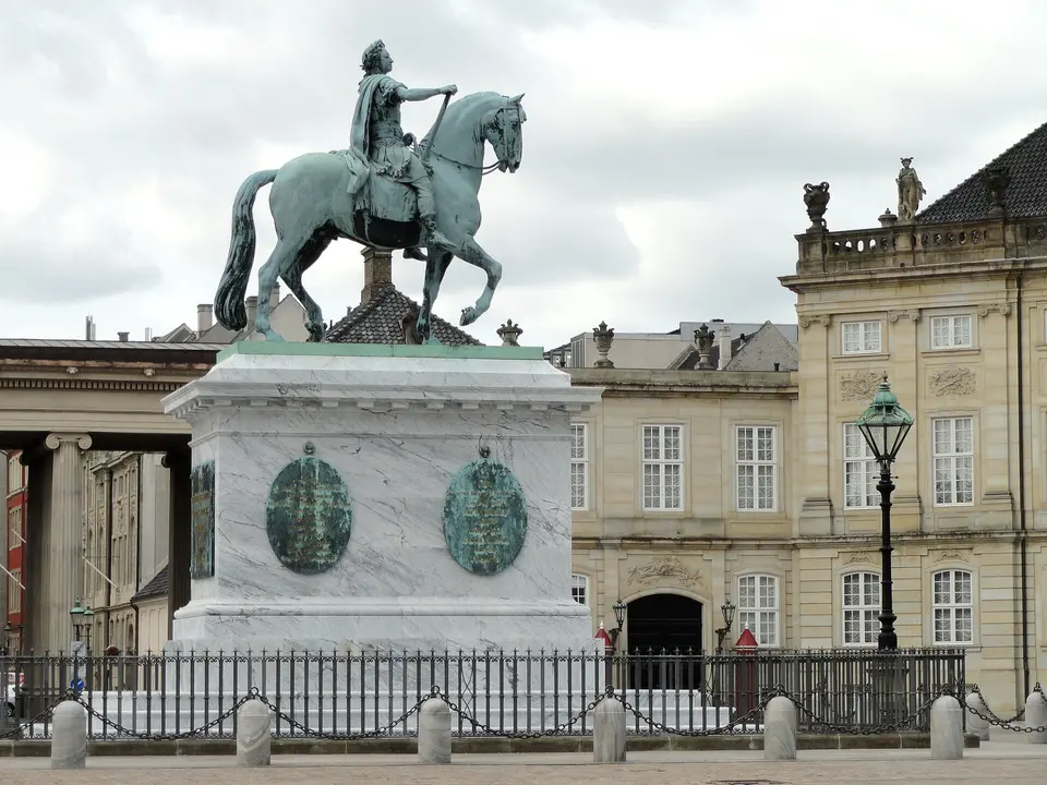 Amalienborg Palace square