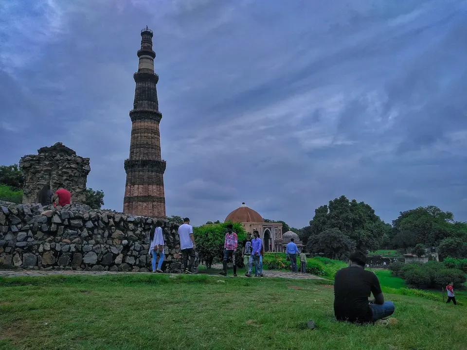 Qutb Minar and the Qutb complex
