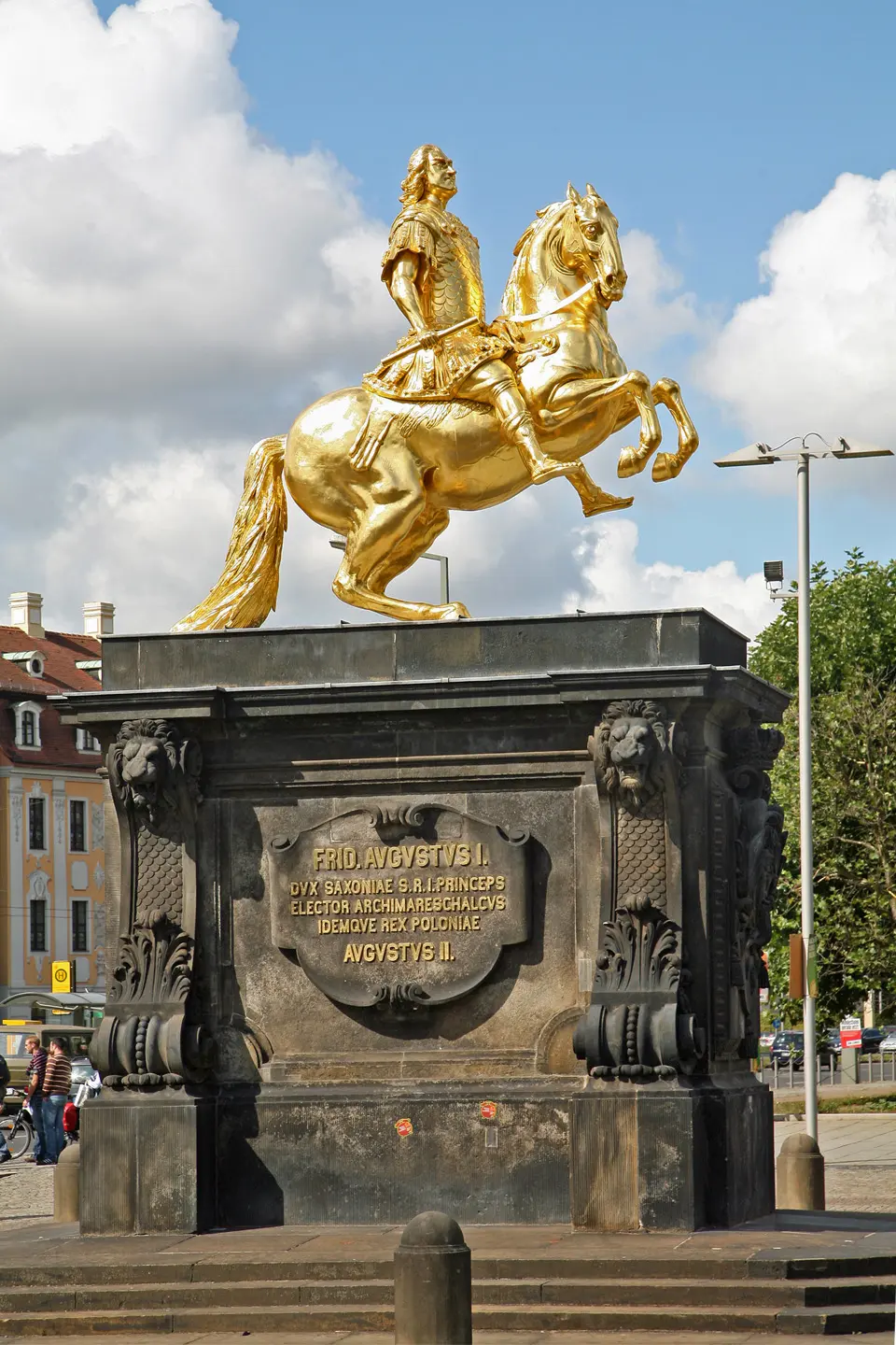 Golden Rider and Hauptstraße