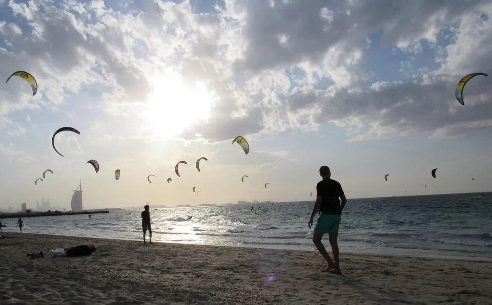 Jumeirah coast: a beach break