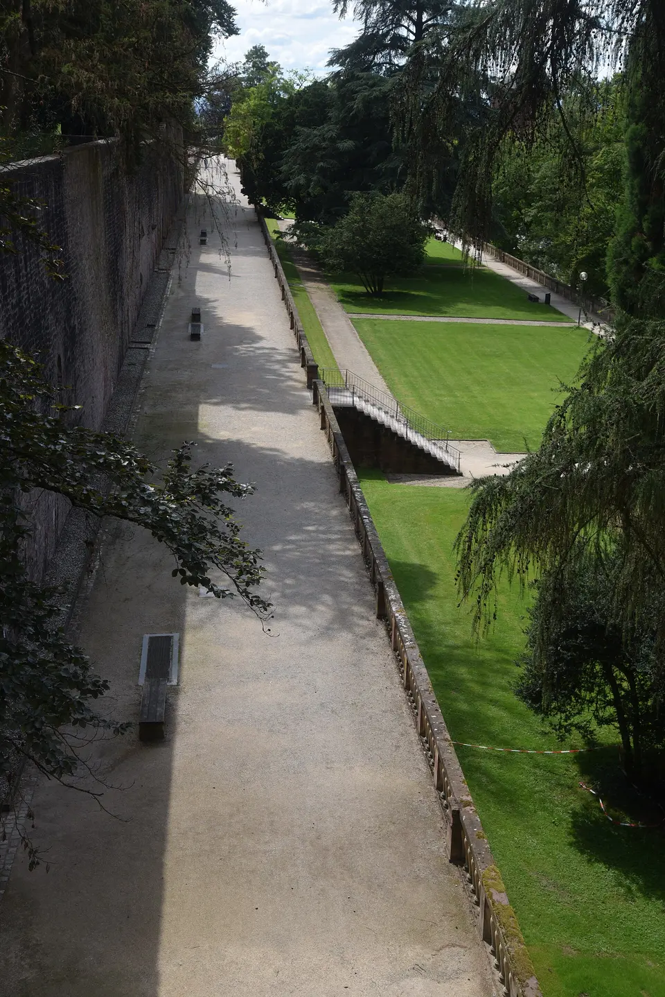Hortus Palatinus terraces