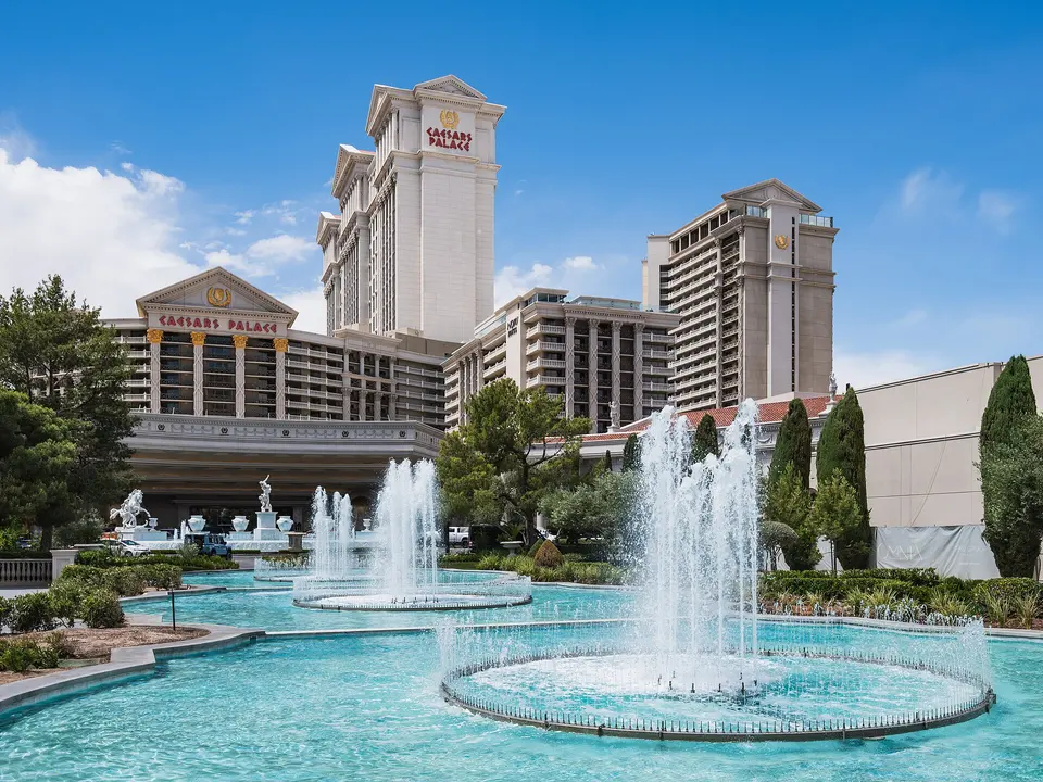 Caesars Palace and the Forum Shops
