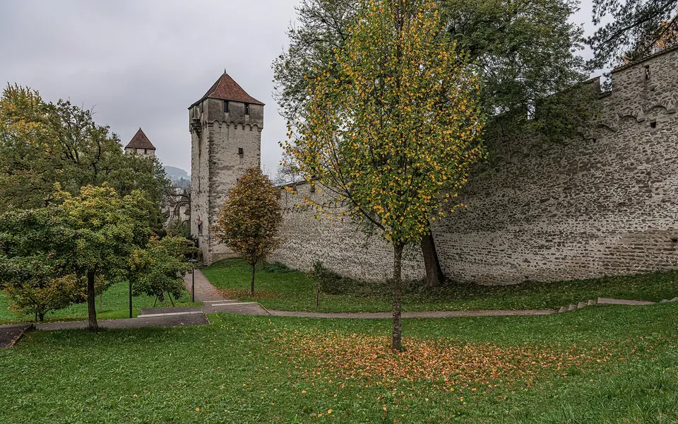 Musegg Wall and towers