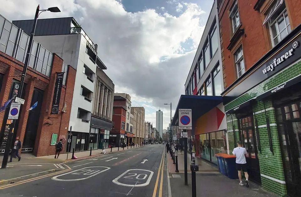 Northern Quarter around Oldham Street