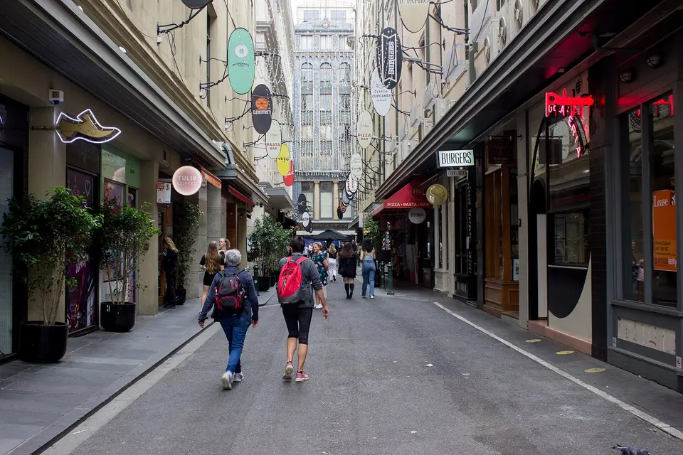 Degraves Street and Centre Place