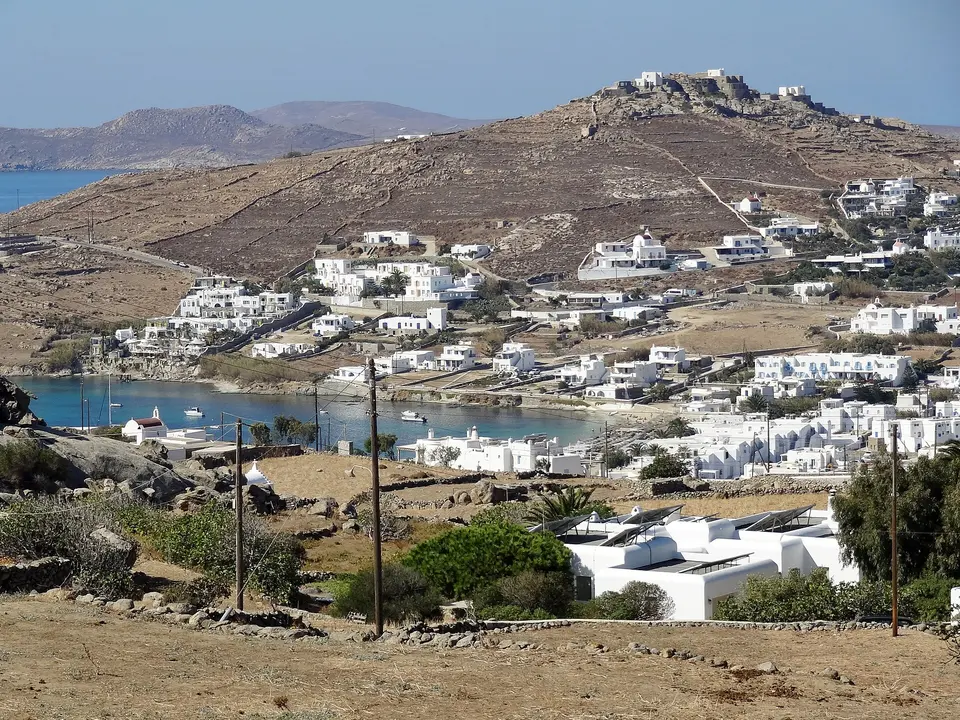 Ornos beach