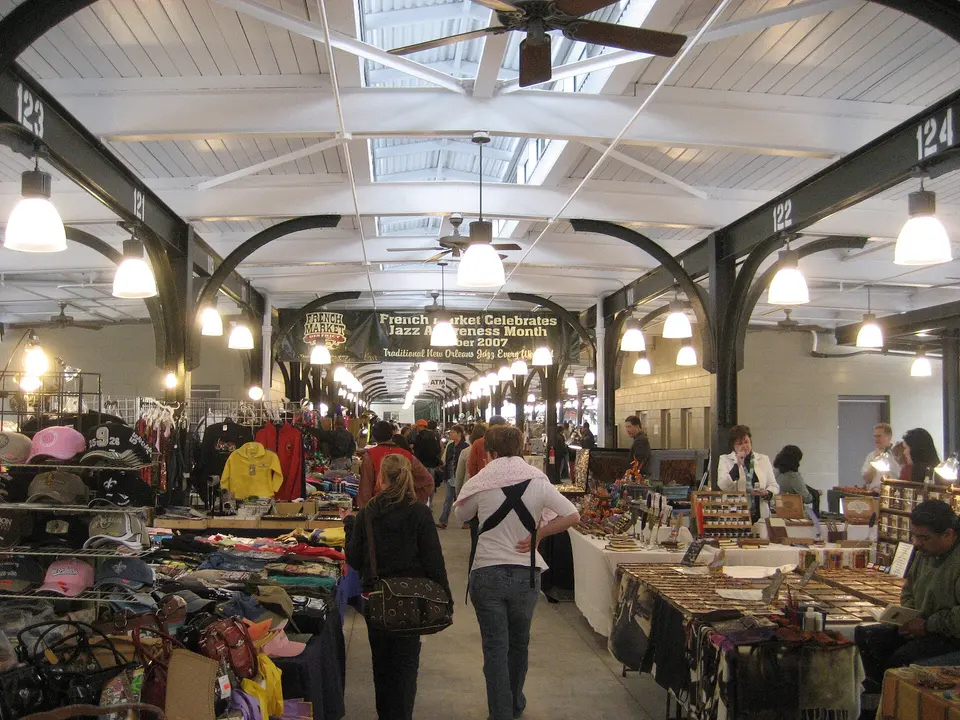 French Market and Café du Monde