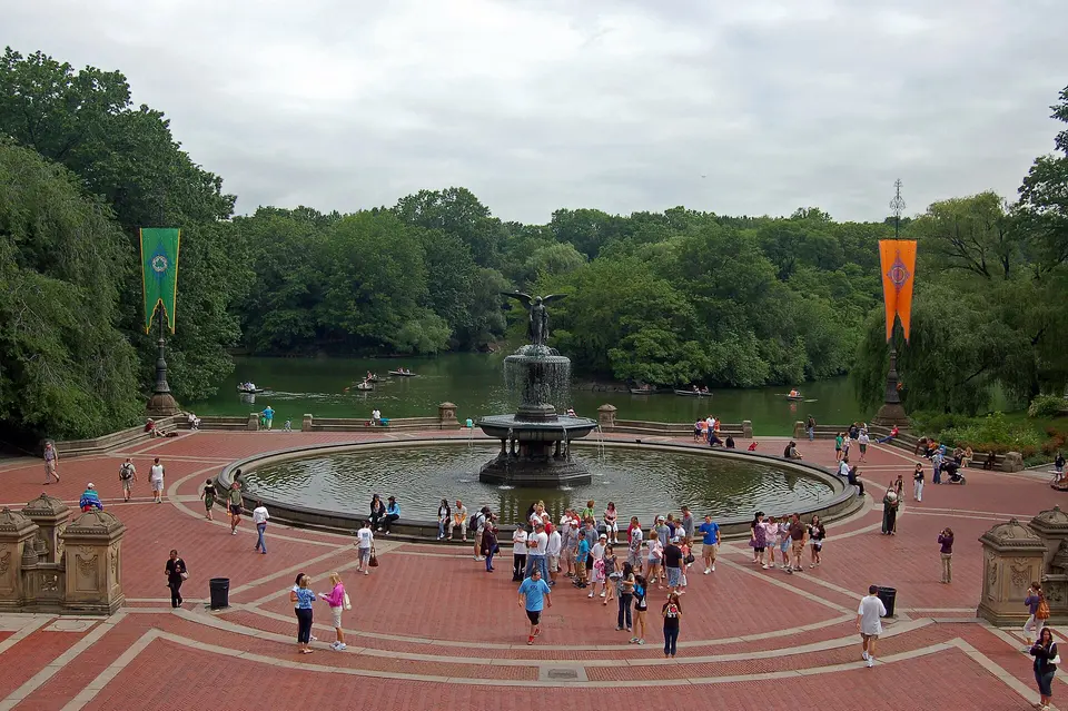 Central Park and Bethesda Terrace