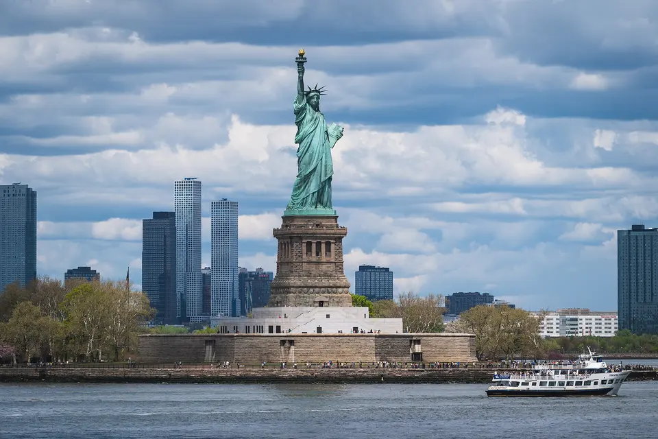 Statue of Liberty and Ellis Island