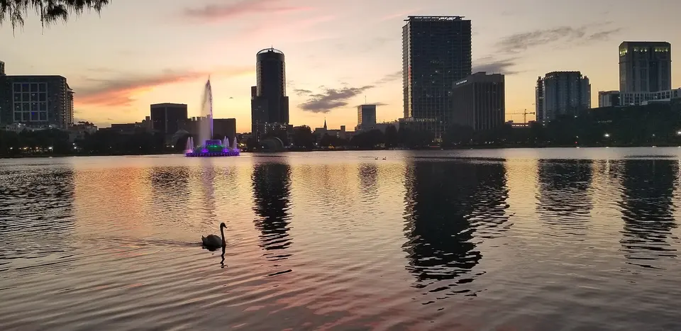 Lake Eola Park and Thornton Park