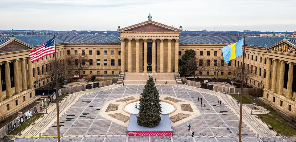 Philadelphia Museum of Art and the Rocky steps