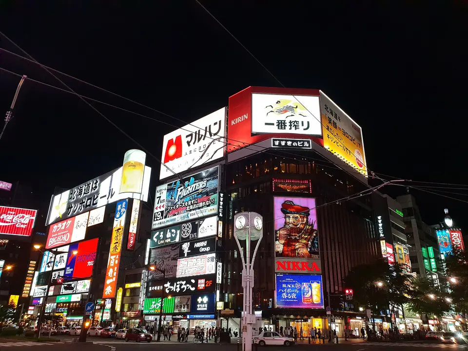 Susukino and the Ramen Alley
