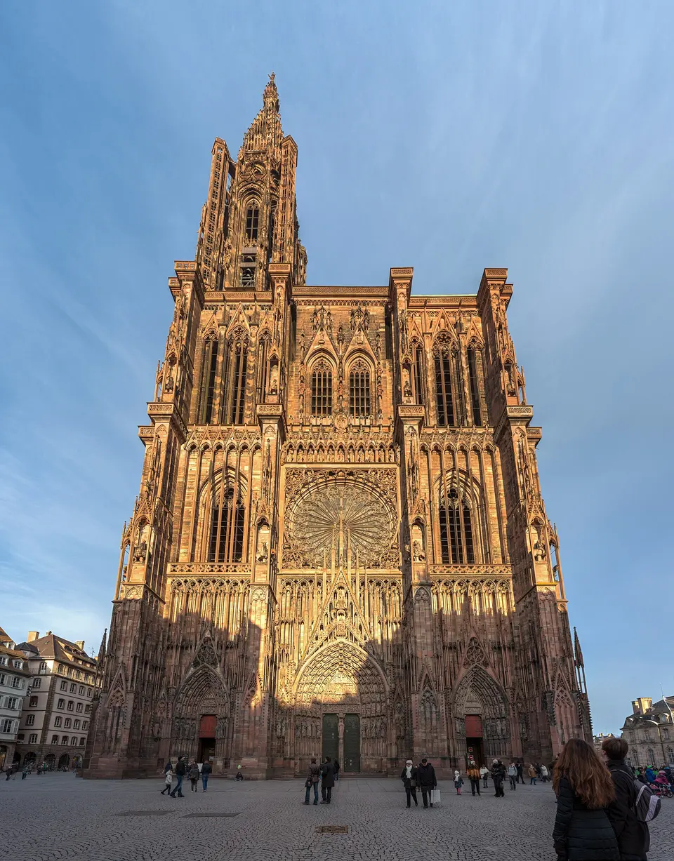 Strasbourg Cathedral and its square