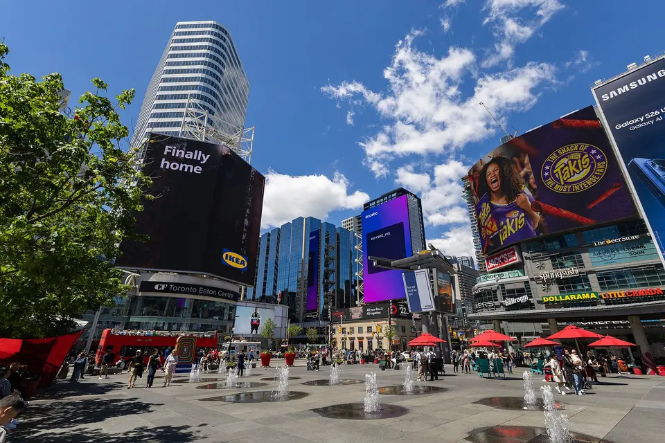 Sankofa Square and the Eaton Centre